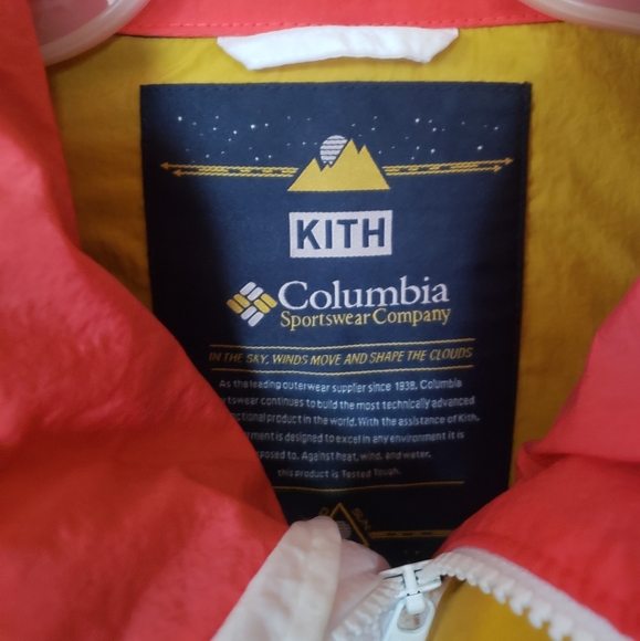 Kith x Columbia Chuting II Jacket Abyss size small - Picture 6 of 8